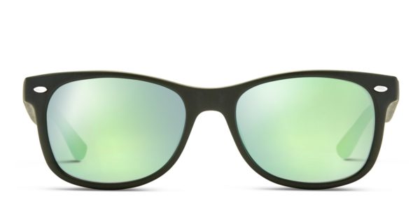 Ray-Ban JR Kids 9052S Black w/Green (Non-Rx-able)