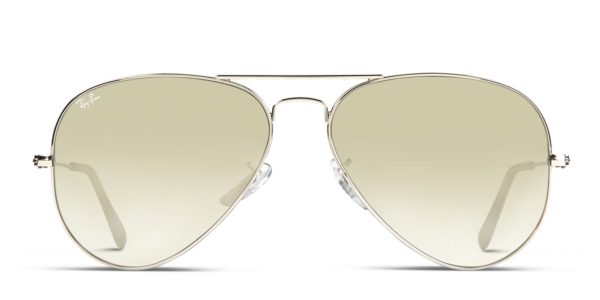 Ray-Ban 3025 Silver w/Olive (Non-Rx-able)