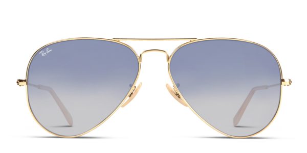 Ray-Ban 3025 Gold w/Beige (Non-Rx-able)
