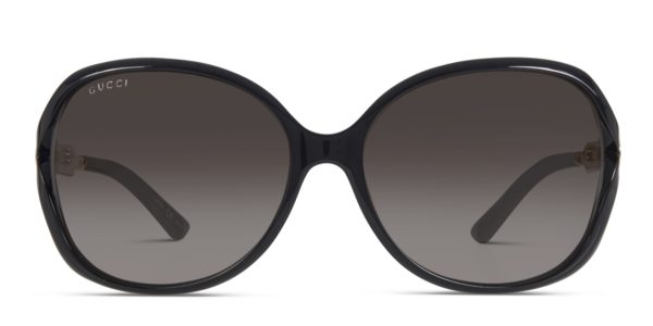 Gucci GG0076S Shiny Black w/Gold