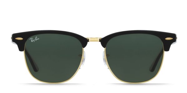 Ray-Ban 3016 Clubmaster Black w/Gold