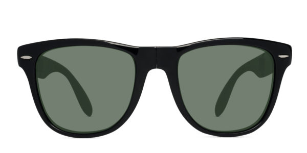 Ray-Ban 4105 Folding Wayfarer Large Black