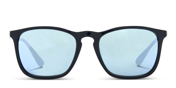 Ray-Ban 4187 Black w/Silver (Non-Rx-able)