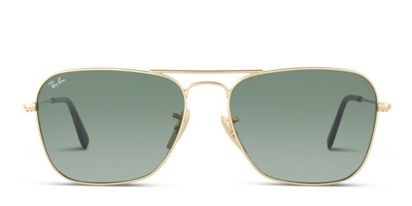 Ray-Ban 3136 Gold w/Green/Tortoise