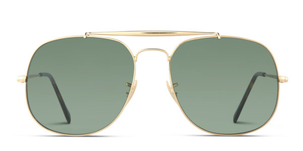 Ray-Ban 3561 Gold w/Green