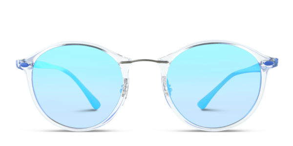 Ray-Ban 4242 Clear w/Blue (Non-Rx-able)